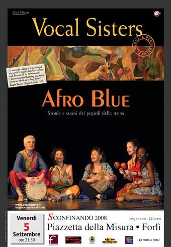 Locandina Afro Blue